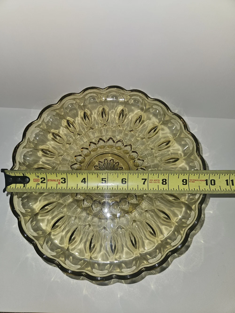 Anchor Hocking decorative amber